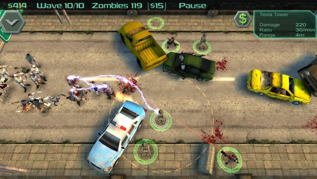 Game Zombie Defense